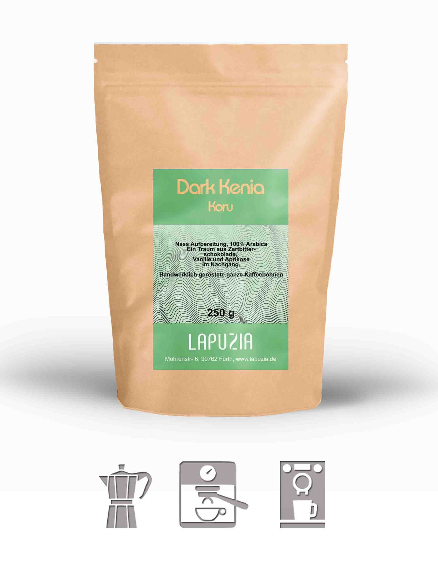 Kaffee Dark Kenia Koru