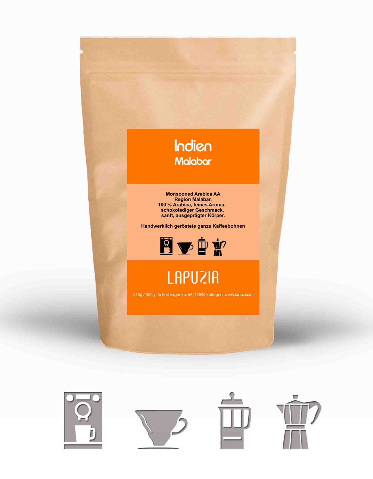 Kaffee Indien Malabar 1