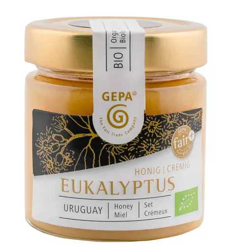 GEPA Uruguay Eucalyptus Honig, Cremig 250g