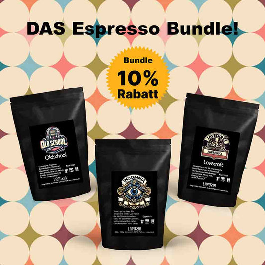 Espresso Kennlernpaket, ganze Bohne