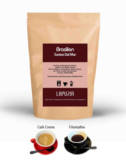 Kaffee Brasilien Santos Del Mar 2