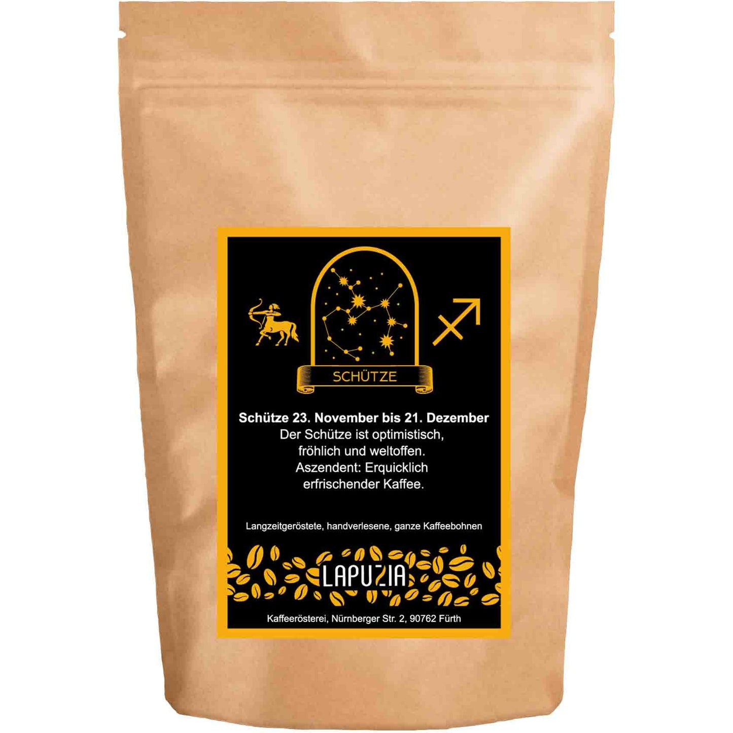 Sternzeichen-Kaffee Schütze - Kaffeerösterei Lapuzia